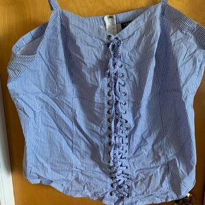 CLEARANCE: 4/$12 Lace-up Corset Top